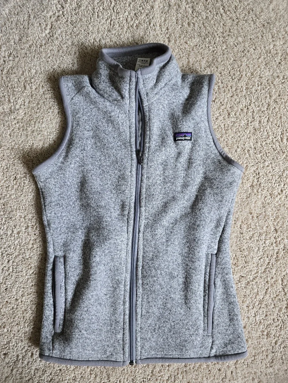 Patagonia Womens XS gray Full Zip Vest